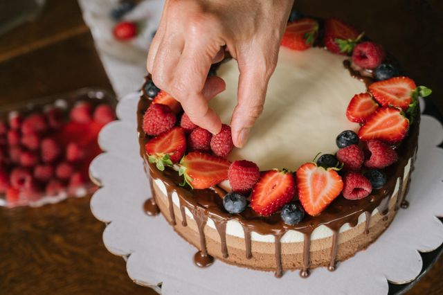 tips mendekorasi kue