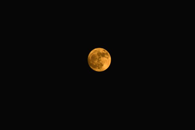 menatap bulan