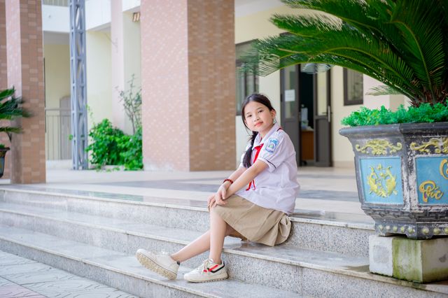 Memilih sepatu sekolah